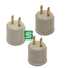 E26 Base Outlet to Plug-in Lamp Holder for South America